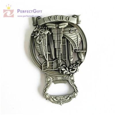 Hot sale custom 3d fridge magnets bottle opener