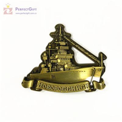custom metal environmental 3d fridge magnet