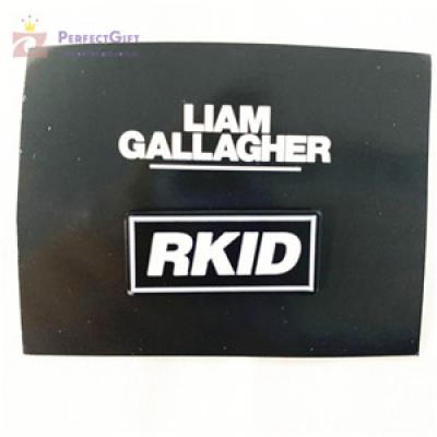 Personalized custom name badges plastic with pin for you own design 