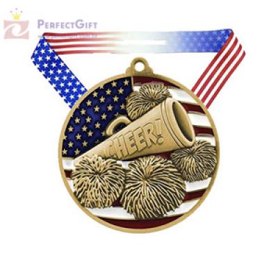 Hot sale custom honorary 3d stamping soccer medals