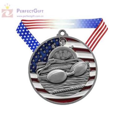 High quality swimming custom medals