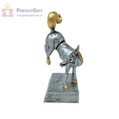 High quality custom metal horse trophy