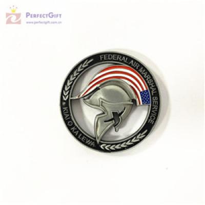 Custom metal usa hollow souvenir coins