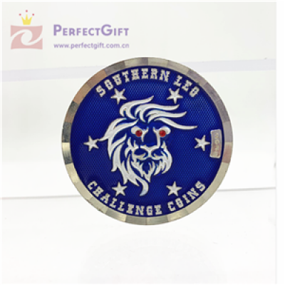 Custom crystal coin