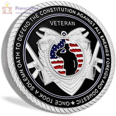 Custom police challenge coins