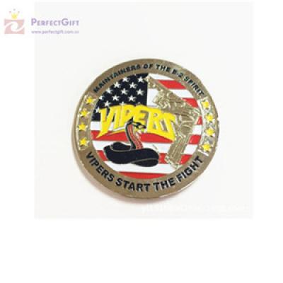 Custom metal challenge coin souvenir