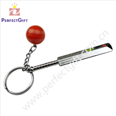 Custom sport base ball key ring/chain
