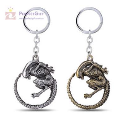 3d custom keychain plain metal keyrings