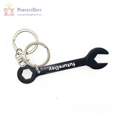 Custom spanner multi tool ring keychain