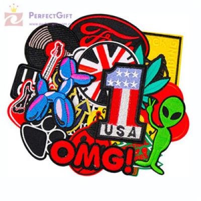 Custom embroidered patches