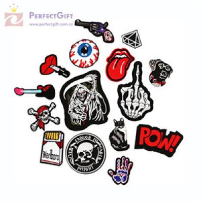 Custom anime embroidered patch