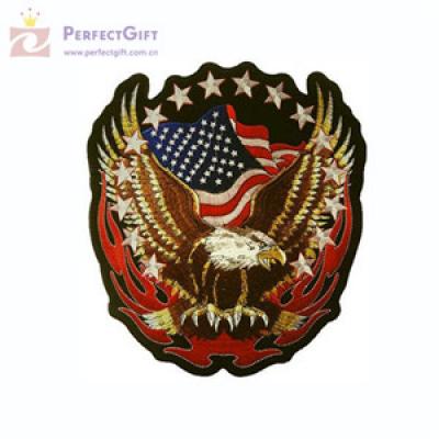 Custom embroidery patch flag 