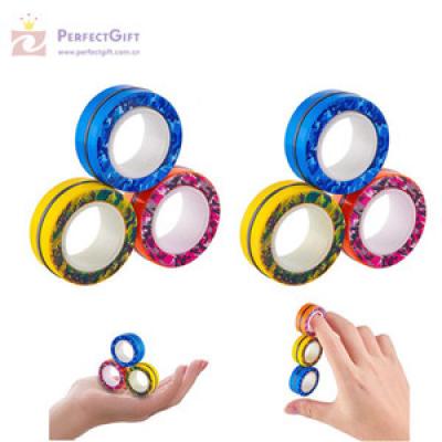 Custom finger magnetic rings