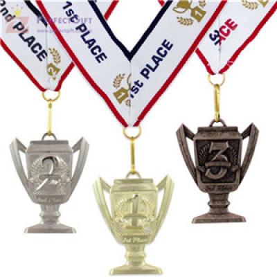 Custom marathon trophies medals
